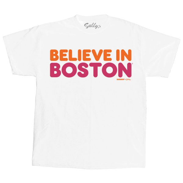 Believe In Boston x Dunkin’ Shirt