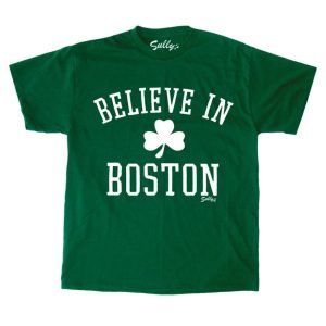 Believe in Boston – Classic Shamrock T-Shirt