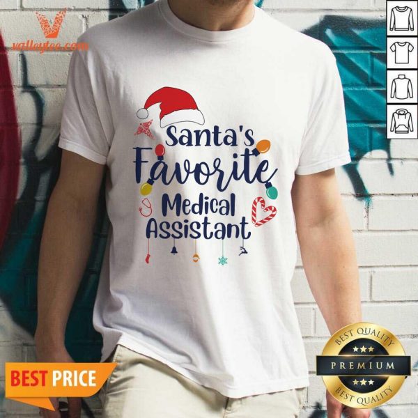 Fantastic Santa’s Favorite Medical Assistant Merru Christmas Shirt