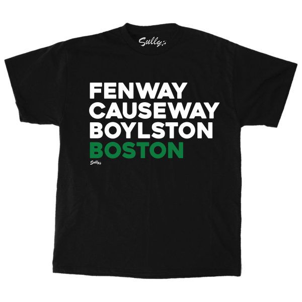 Fenway Causeway Boylston Boston – Basketball – T-Shirt