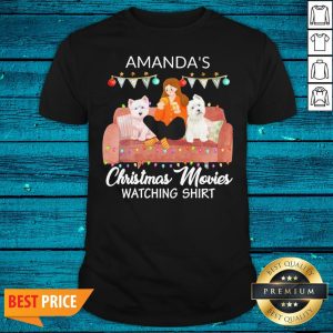 Good Shih Tzu Amanda’s Christmas Movies Watching Shirt