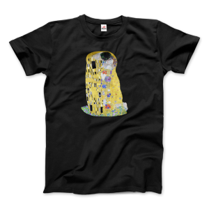 Gustav Klimt The Kiss (or The Lovers), 1908 Artwork T-Shirt