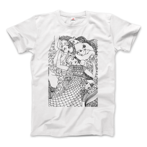 Gustav Klimt The Virgin (Maiden) 1913 Sketch T-Shirt