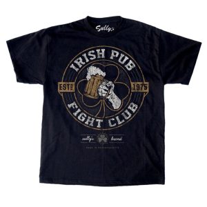 Irish Pub Fight Club – Black T-Shirt