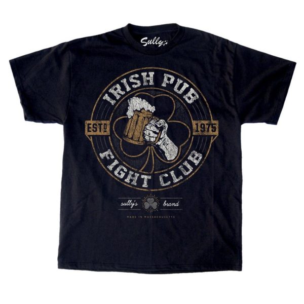 Irish Pub Fight Club – Black T-Shirt