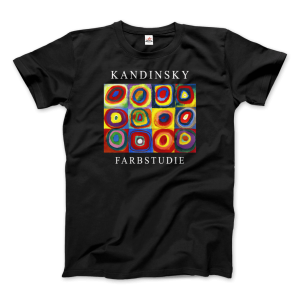 Kandinsky Farbstudie – Color Study, Squares with Concentric Circles, 1913 Artwork T-Shirt