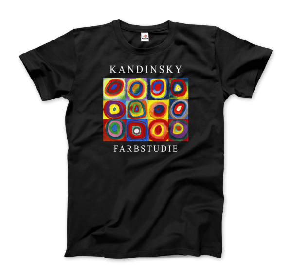 Kandinsky Farbstudie – Color Study, Squares with Concentric Circles, 1913 Artwork T-Shirt