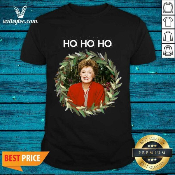 Lovely Golden Girls Blanche Ho Ho Ho Christmas Shirt