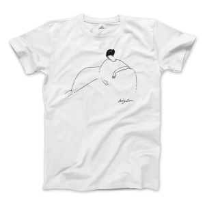 Modigliani – Anna Akhmatova Sketch Artwork T-Shirt