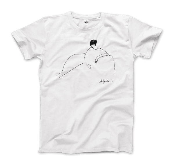 Modigliani – Anna Akhmatova Sketch Artwork T-Shirt