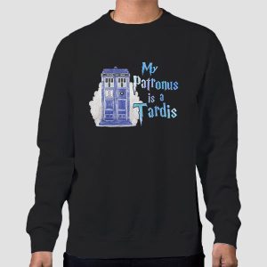 My Patronus Is a Tardis Sweatshirt Cheap – Cute shirts – Tshirt Pulse