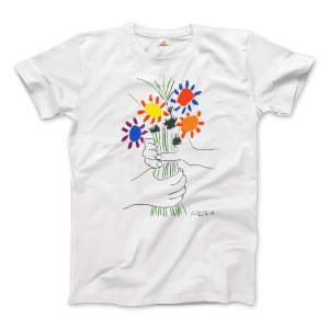 Pablo Picasso Bouquet of Peace 1958 Artwork T-Shirt