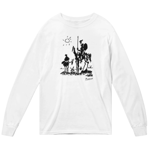 Pablo Picasso Don Quixote of La Mancha 1955 Artwork Long Sleeve Shirt