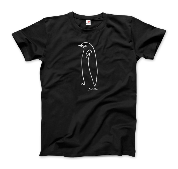 Pablo Picasso Penguin Line Artwork T-Shirt