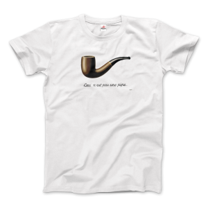 Rene Magritte This Is Not A Pipe, 1929 Artwork T-Shirt