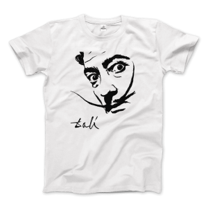 Salvador Dali Portrait Sketch Artwork T-Shirt