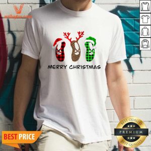 Super Nice l Ballet Shoes Santa Merry Christmas Shirt