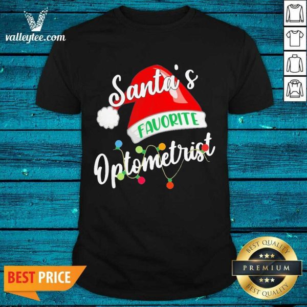 Sweet Santa’s Favorite Optometrist Christmas Shirt