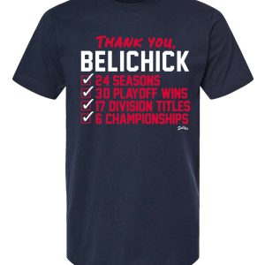 Thank You Belichick Checklist T-Shirt