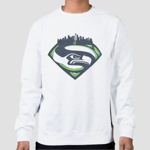 The Seattle Seahawks Superman Sweatshirt Cheap – Cute shirts – Tshirt Pulse