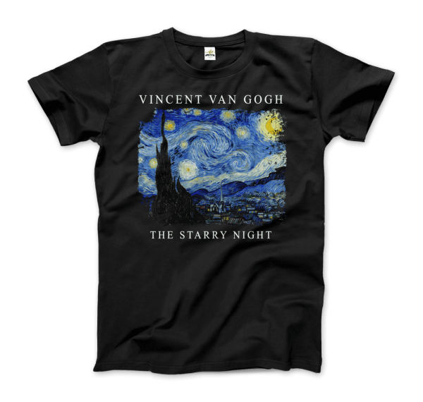 Van Gogh – The Starry Night, 1889 Artwork T-Shirt