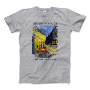 Vincent Van Gogh – Cafe Terrace at Night, 1888 Artwork T-Shirt