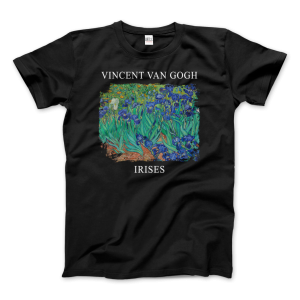 Vincent Van Gogh – Irises, 1889 Artwork T-Shirt