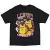 Lebron James Vintage Lakers T-Shirt