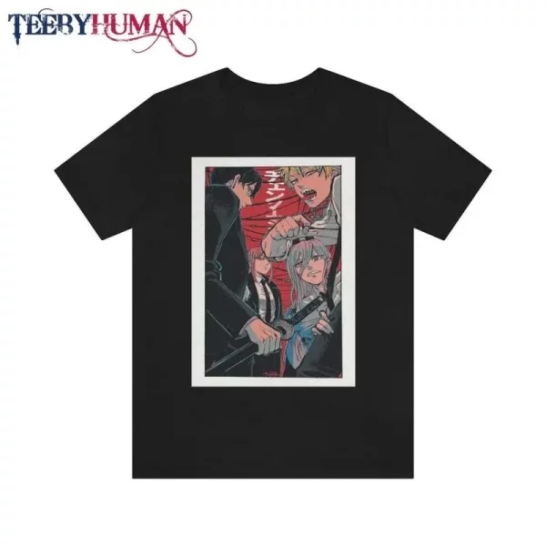 Chainsaw Man Main Characters Power Denji Makima Hayakawa Classic Tee Unisex Sweatshirt Hoodie