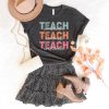 Teach T Shirt Compassion Kindness Confidence Shirt Best Teacher Ever Back To School Teacher Appreciation Teach Love Inspire Unique