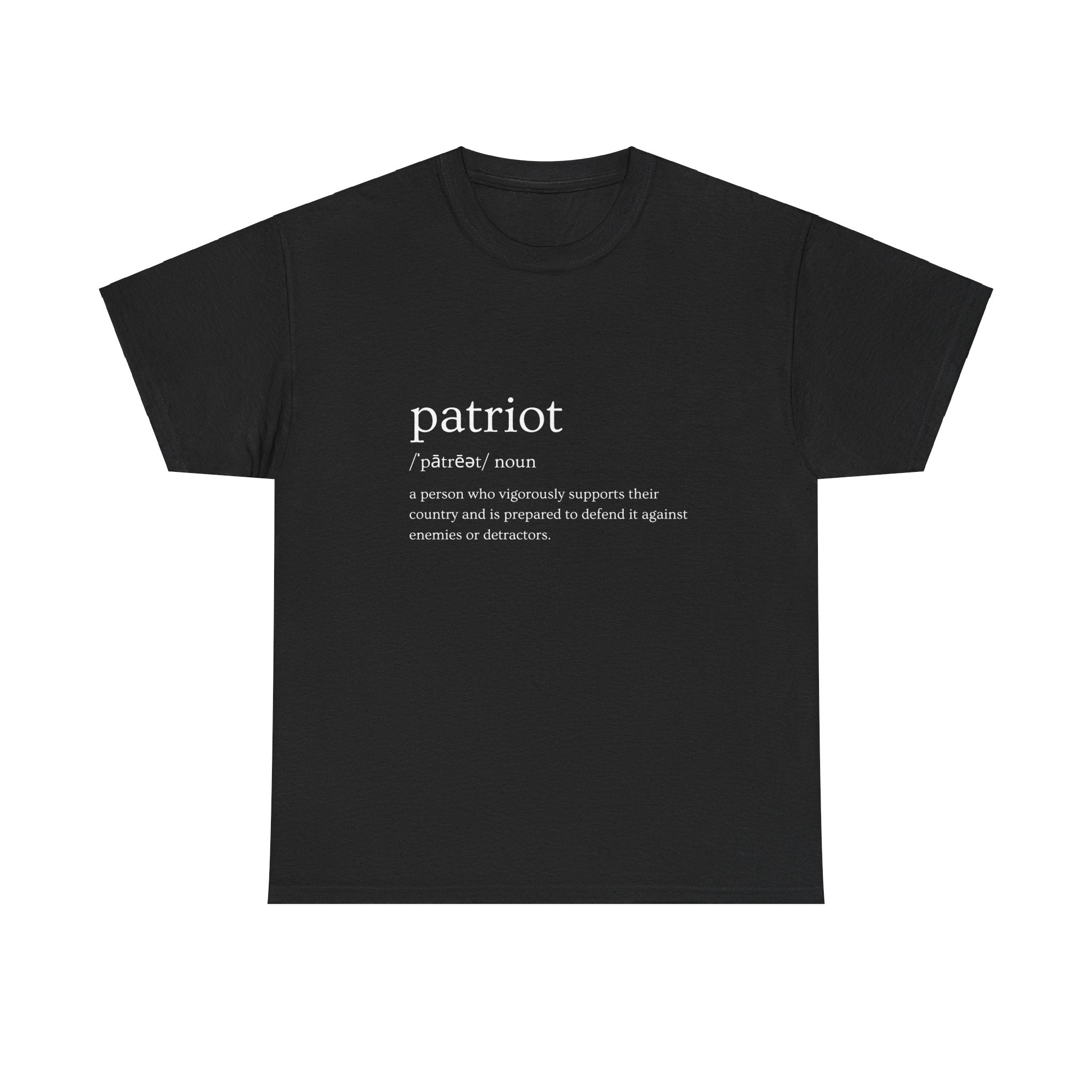 'Definition of a patriot' T-Shirt 'Definition of a patriot' T-Shirt