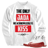 Jordan 12 Cherry J.A.D.A white long sleeve tee