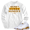 Jordan 13 wheat mpr white long sleeve tee