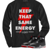 Jordan 4 Reimagined energy black long sleeve tee