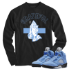 Jordan 5 Unc Grateful black long sleeve