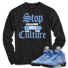 Jordan 5 Unc the culture black long sleeve