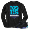 Jordan 6 Aqua No Ls black long sleeve tee