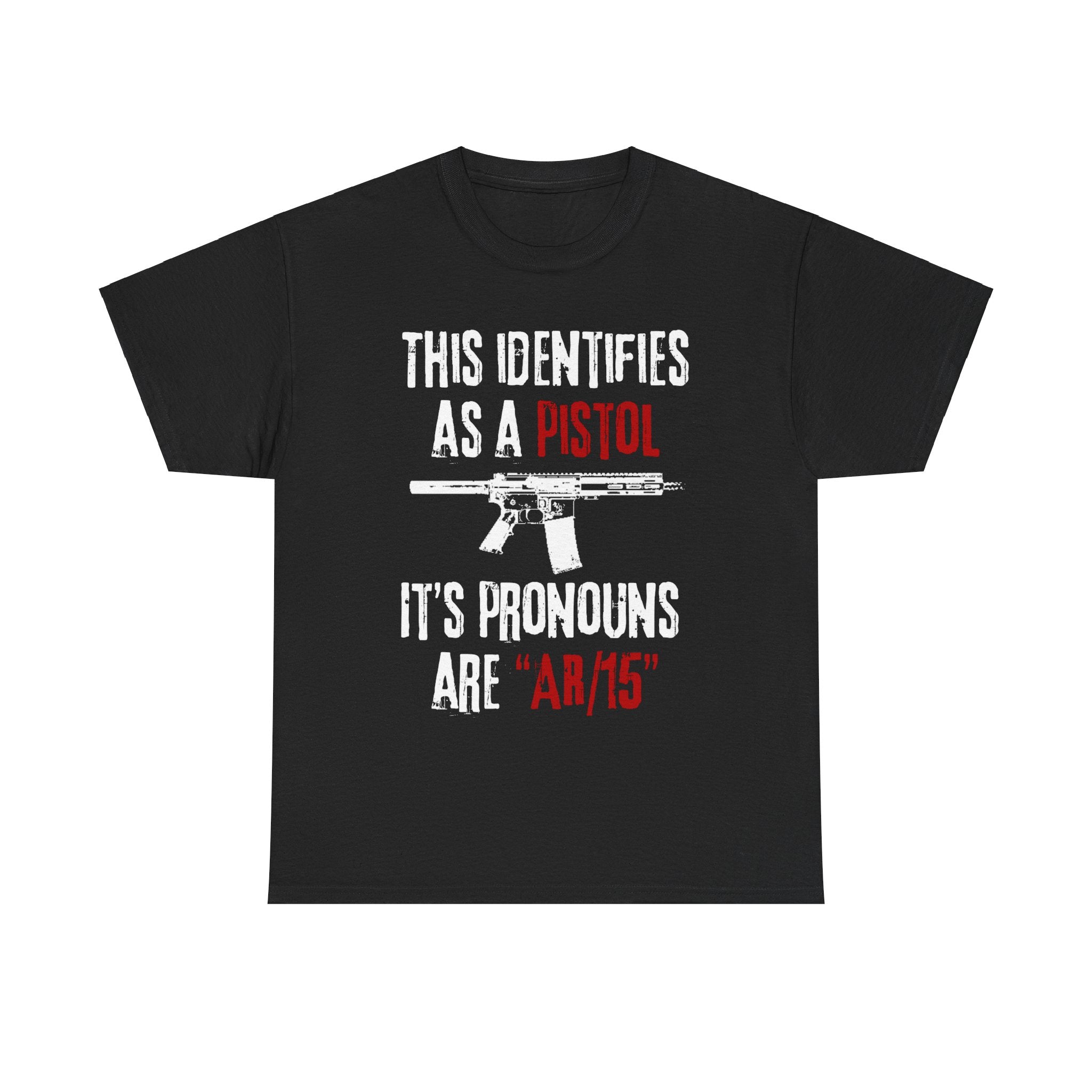 'Pistol Pronouns' T-Shirt 'Pistol Pronouns' T-Shirt