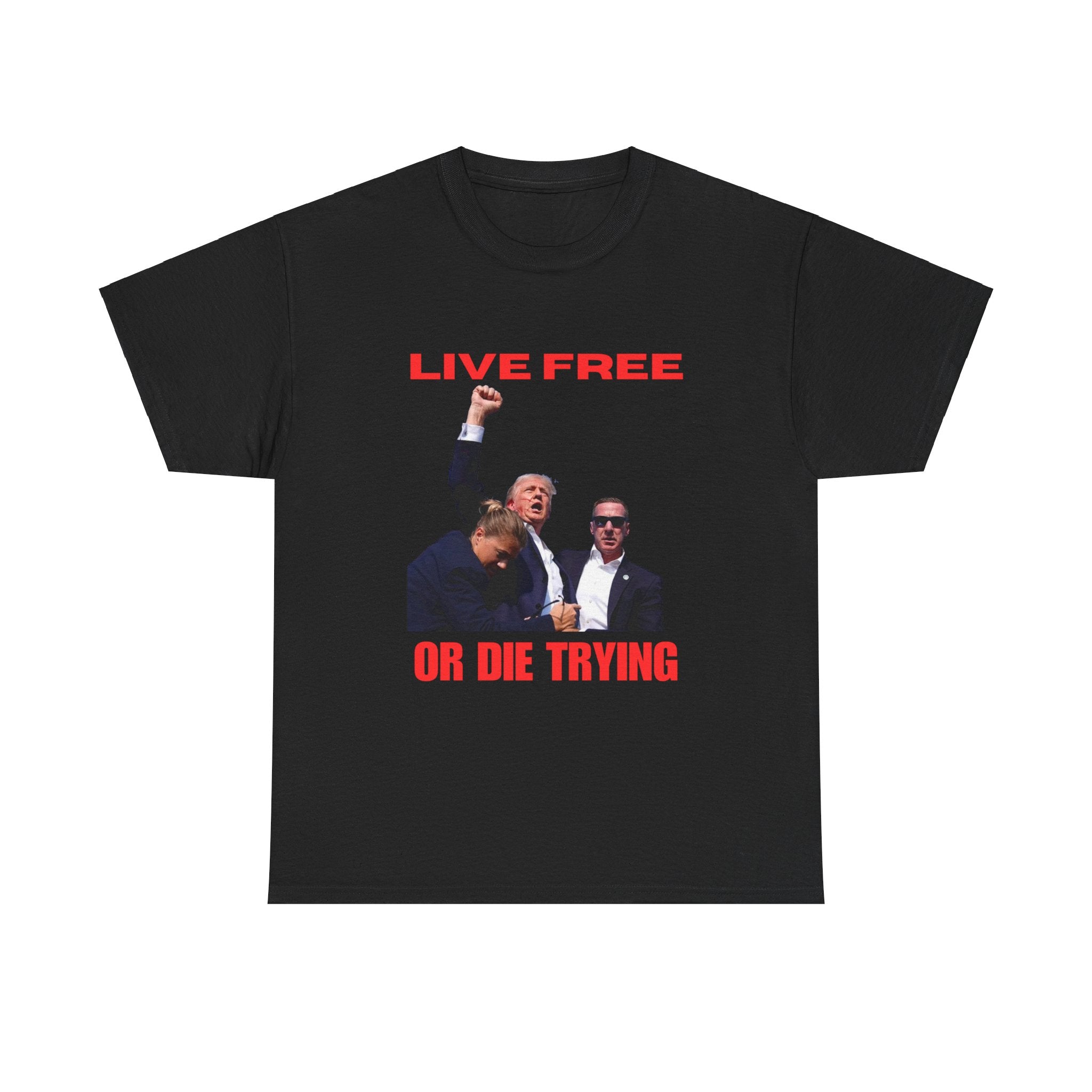 'Trump Rally Live Free or Die Trying' T-Shirt 'Trump Rally Live Free or Die Trying' T-Shirt