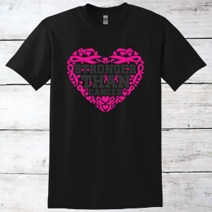 Breast Cancer Support – Stronger Than Cancer T-Shirt