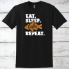 Eat. Sleep. Fish. Repeat. Fishing T-Shirt