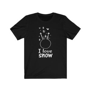 I Love Snow Christmas T-Shirt