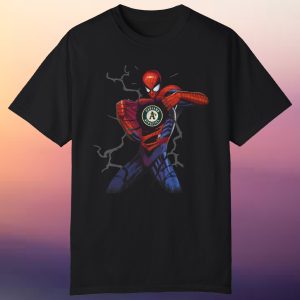 Spider-Man Oakland Athletics Logo T-shirt