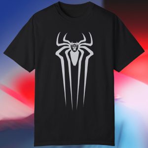 Spider-Man Oakland Raiders Logo T-shirt
