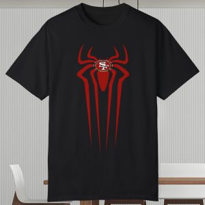 Spider-Man San Francisco 49ers Logo T-shirt