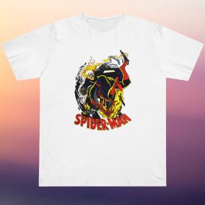 Vintage 1991 Spider-Man vs Ghost Rider T-shirt