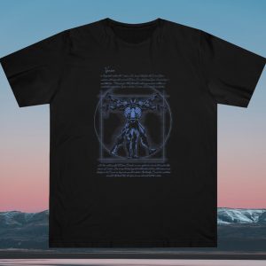 Vitruvian Man Venom Spider-Man T-shirt