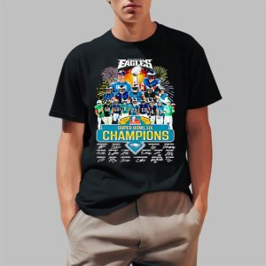 2024 2025 Super Bowl LIX Champions Eagles Shirt