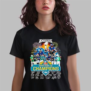 2024 2025 Super Bowl LIX Champions Eagles Shirt 3
