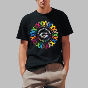 2025 Bay Packers Whatever Color Cancer Sucks Shirt